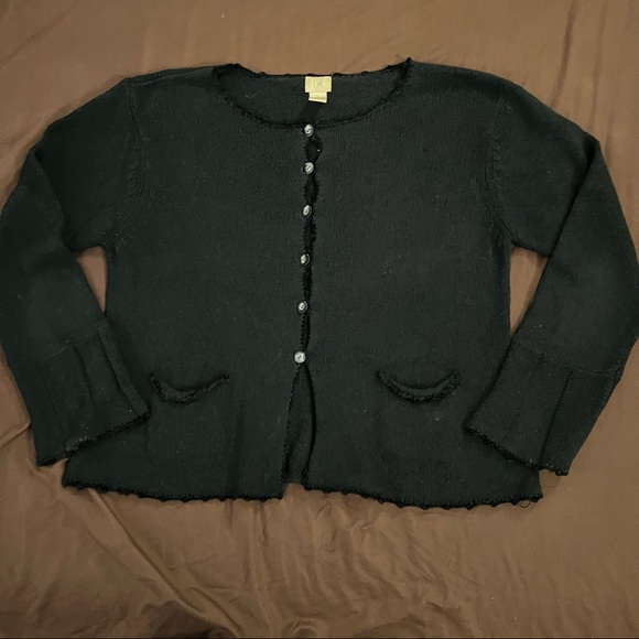 Gorgeous J Jill Black Sweater - Picture 1 of 4